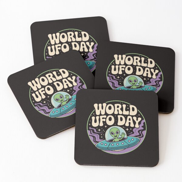 Item preview, World UFO Day Smiling designed and sold by Peter Stawicki.