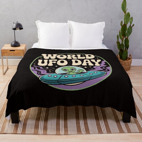 Item preview, World UFO Day Smiling designed and sold by Peter Stawicki.