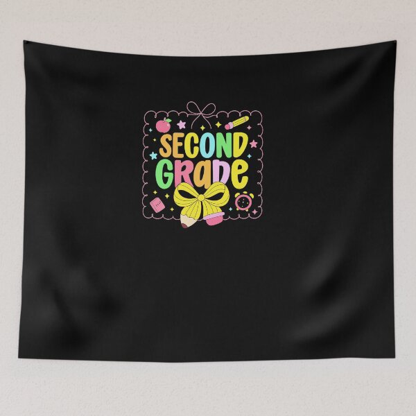 Item preview, Cute First Day of School Preppy Second Grade Back to School designed and sold by diyoor.