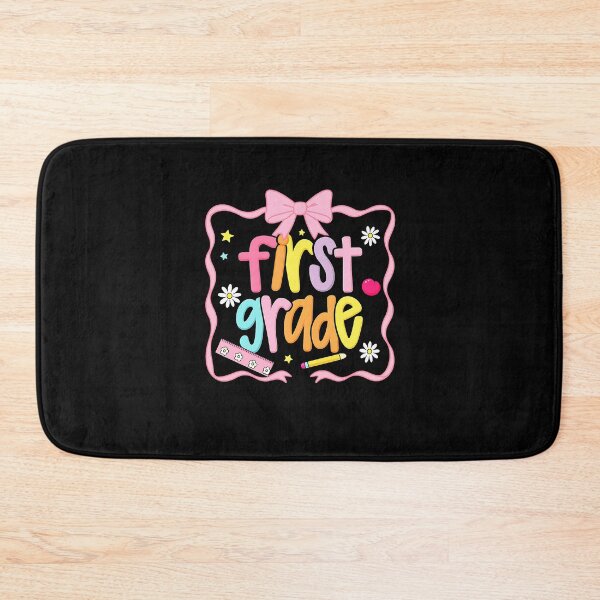 Item preview, First Grade Preppy Back To School Coquette Teacher Girls Kids  designed and sold by diyoor.