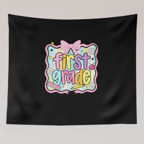 Item preview, First Grade Preppy Back To School Coquette Teacher Girls Kids designed and sold by diyoor.