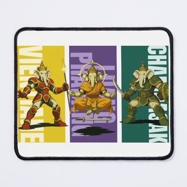 Item preview, Lan Xang Guardians: The Three Elephant Kings designed and sold by JustLao.