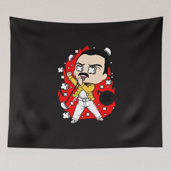 Item preview, Chibi Freddy Mercury designed and sold by Pengadaan x Merch.