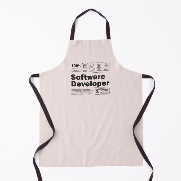 Item preview, Funny Job Description Label - Software Developer designed and sold by softwaretesting.