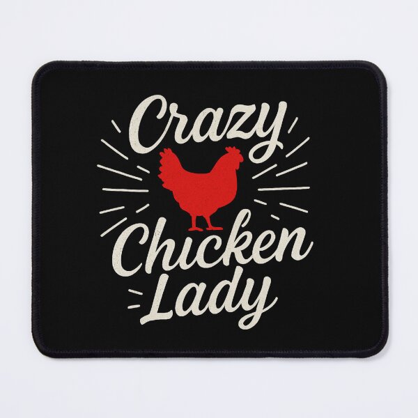 Item preview, Crazy Chicken Lady Funny Farm Animal designed and sold by haitrieuic96.