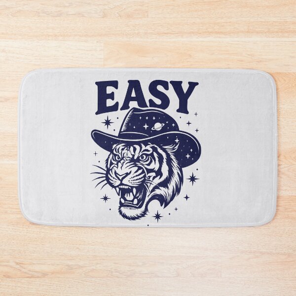 Item preview, Easy Tiger Cowboy Space Western Shirt Cosmic Tiger Graphic Tee Retro Country Outer Space T Shirt for Men Women Wild West Style designed and sold by XanaduHills.