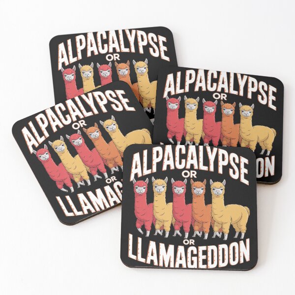 Item preview, Alpacalypse or Llamageddon for a Llama Fan Alpaca Llama designed and sold by MAKOPOKOShop.