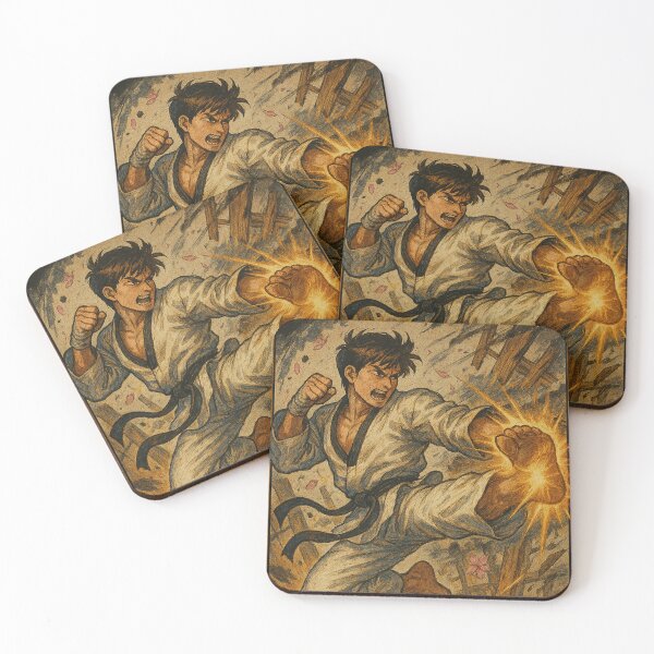 Item preview, Taekwondo Death Punch. Trading card. designed and sold by JonelleTshirts.