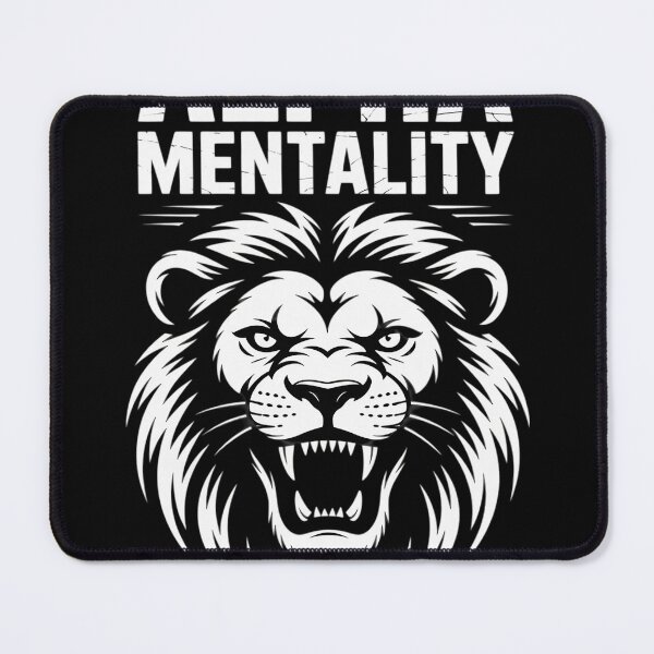 Item preview, Alpha Mentality - Strong Proud Quote designed and sold by MAKOPOKOShop.