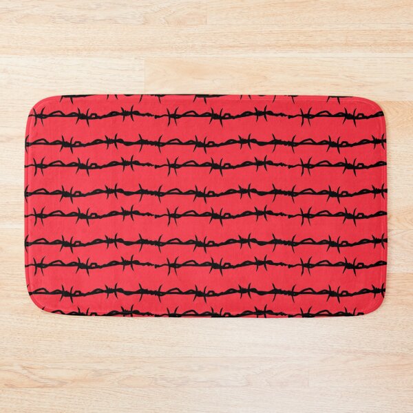 Item preview, Barbed Wire on Red designed and sold by SpecialKay Studio.