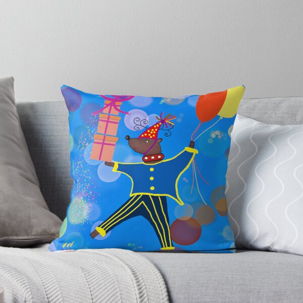 Item preview,  Life’s a Balancing Act… Bring Balloons – Whimsical Reindeer Art designed and sold by spisc01.