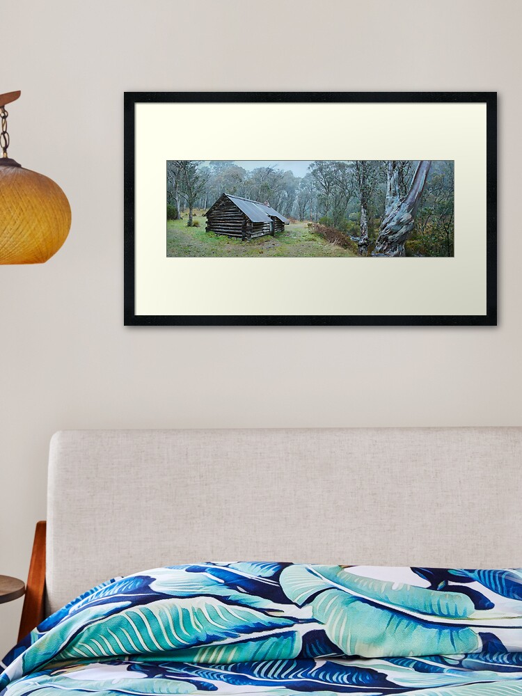 Thumbnail 2 of 7, Framed Art Print, Blairs Hut, Mount Hotham, Victoria, Australia designed and sold by Chockstone.