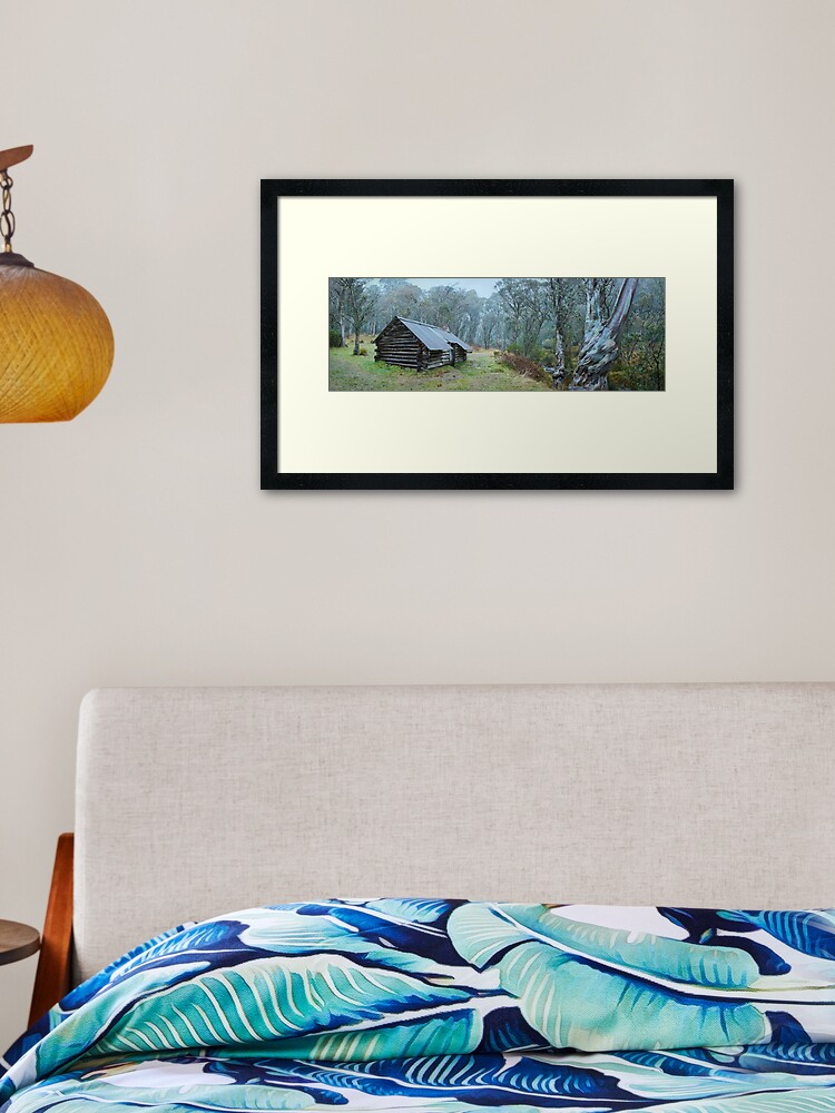 Thumbnail 2 of 7, Framed Art Print, Blairs Hut, Mount Hotham, Victoria, Australia designed and sold by Chockstone.