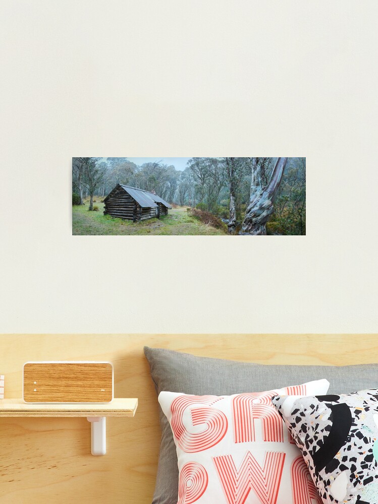 Thumbnail 2 of 3, Photographic Print, Blairs Hut, Mount Hotham, Victoria, Australia designed and sold by Chockstone.
