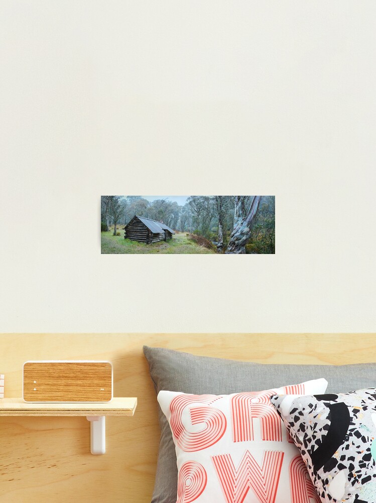 Thumbnail 2 of 3, Photographic Print, Blairs Hut, Mount Hotham, Victoria, Australia designed and sold by Chockstone.