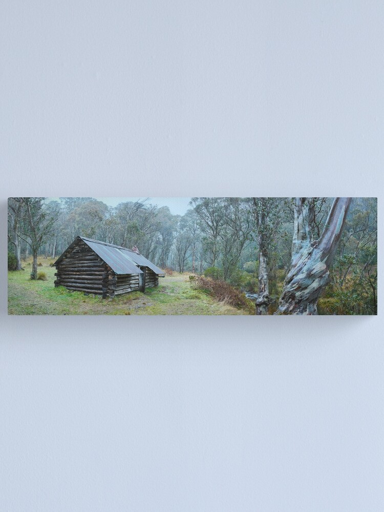 Thumbnail 1 of 3, Canvas Print, Blairs Hut, Mount Hotham, Victoria, Australia designed and sold by Chockstone.