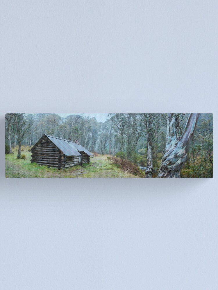 Thumbnail 1 of 3, Canvas Print, Blairs Hut, Mount Hotham, Victoria, Australia designed and sold by Chockstone.