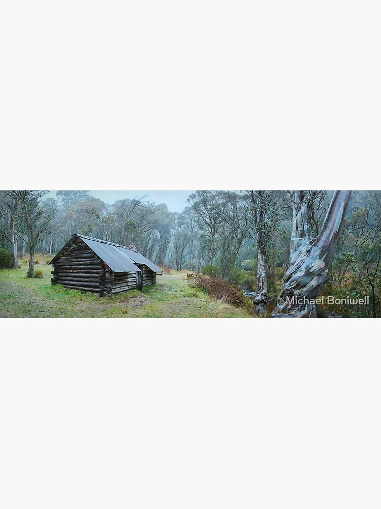 Thumbnail 3 of 3, Poster, Blairs Hut, Mount Hotham, Victoria, Australia designed and sold by Chockstone.