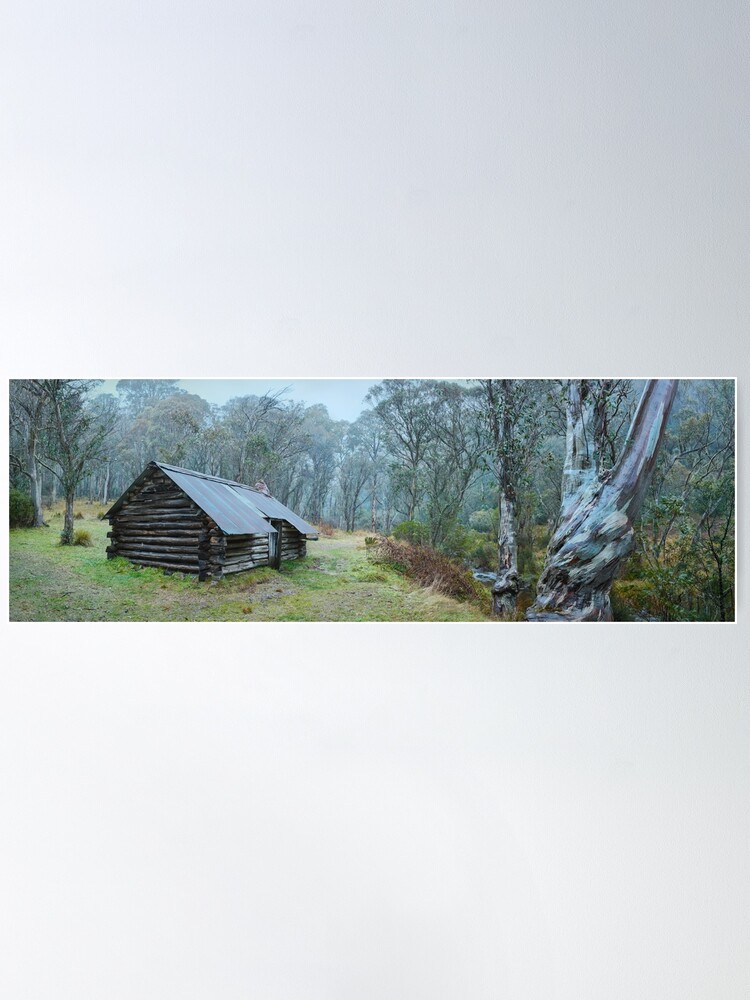 Thumbnail 1 of 3, Poster, Blairs Hut, Mount Hotham, Victoria, Australia designed and sold by Chockstone.