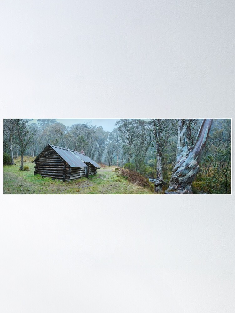 Thumbnail 1 of 3, Poster, Blairs Hut, Mount Hotham, Victoria, Australia designed and sold by Chockstone.