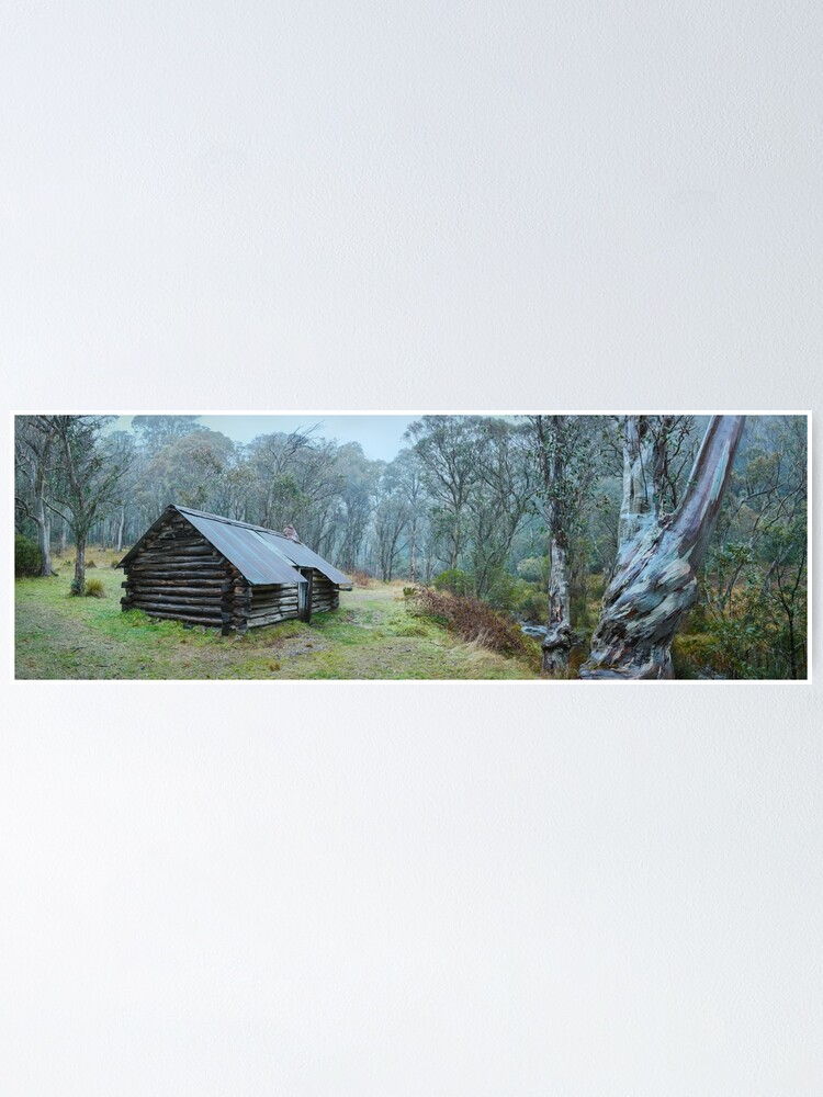 Thumbnail 1 of 3, Poster, Blairs Hut, Mount Hotham, Victoria, Australia designed and sold by Chockstone.