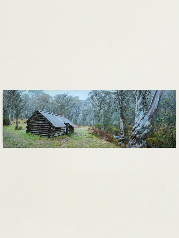 Thumbnail 1 of 3, Photographic Print, Blairs Hut, Mount Hotham, Victoria, Australia designed and sold by Chockstone.