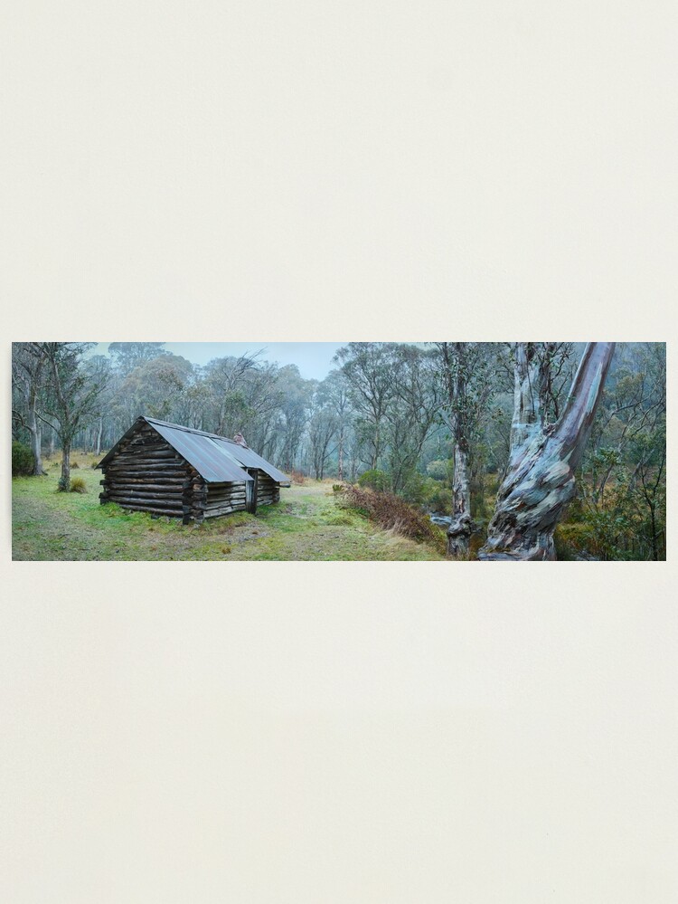Thumbnail 1 of 3, Photographic Print, Blairs Hut, Mount Hotham, Victoria, Australia designed and sold by Chockstone.
