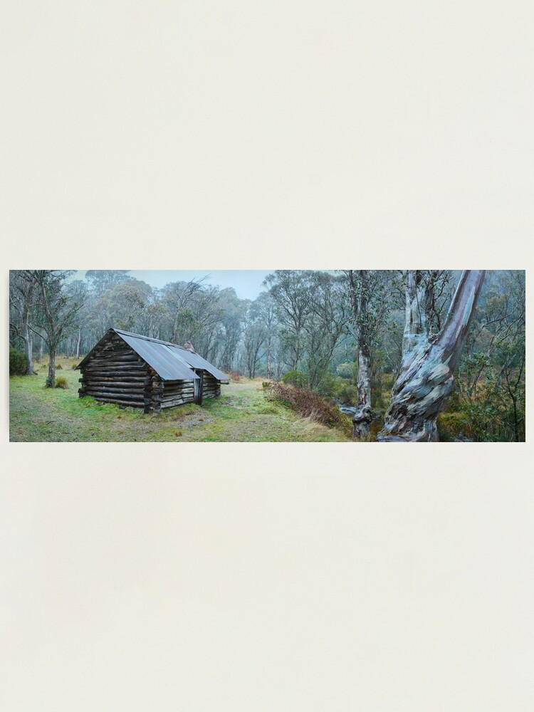 Thumbnail 1 of 3, Photographic Print, Blairs Hut, Mount Hotham, Victoria, Australia designed and sold by Chockstone.