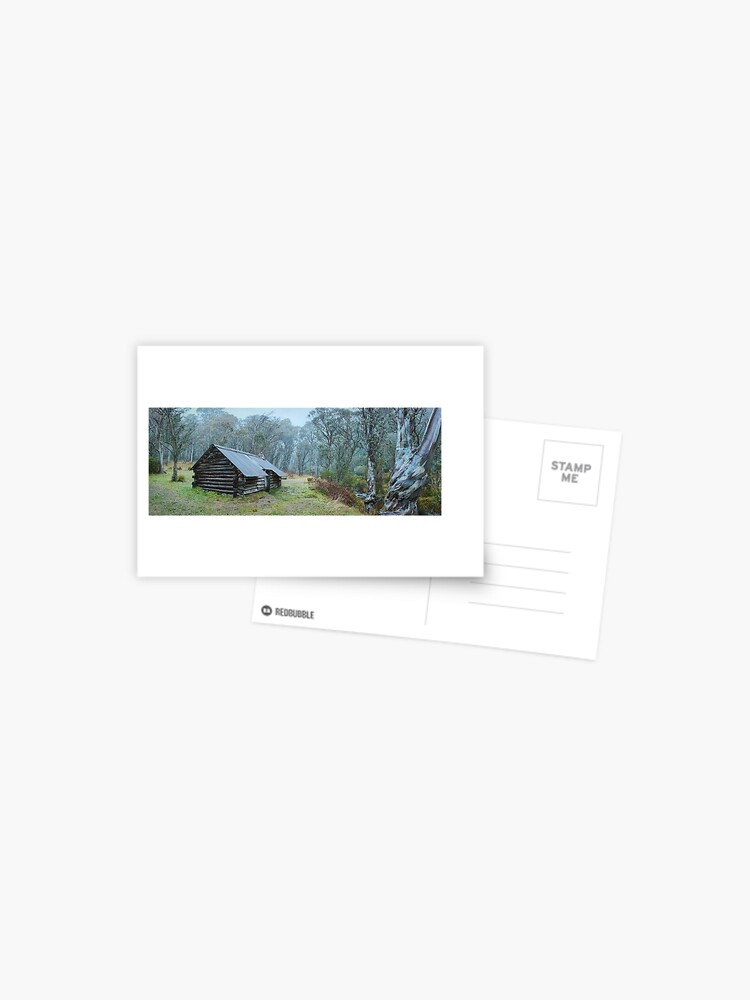 Thumbnail 1 of 2, Postcard, Blairs Hut, Mount Hotham, Victoria, Australia designed and sold by Chockstone.