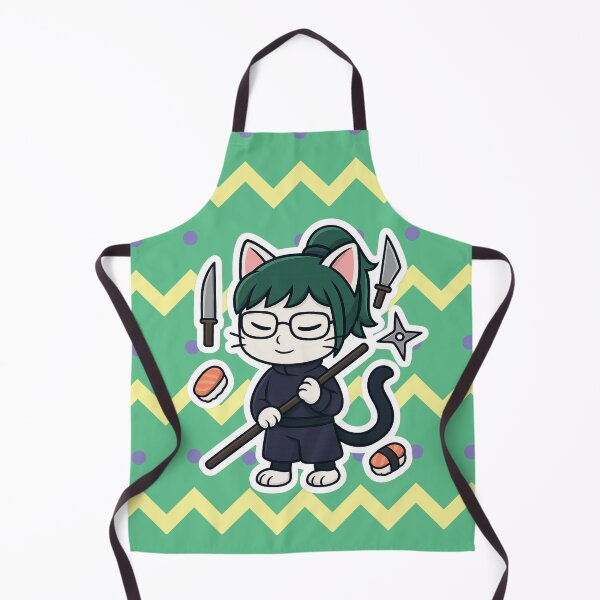 Item preview, Zen Cat of Blades and Snacks designed and sold by NyxVerse-Studio.