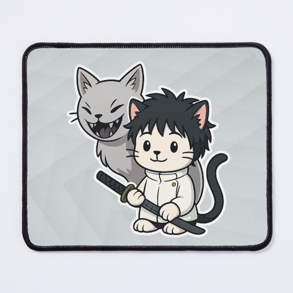 Item preview, Haunted Blade Cat and the Ghostly Meow designed and sold by NyxVerse-Studio.