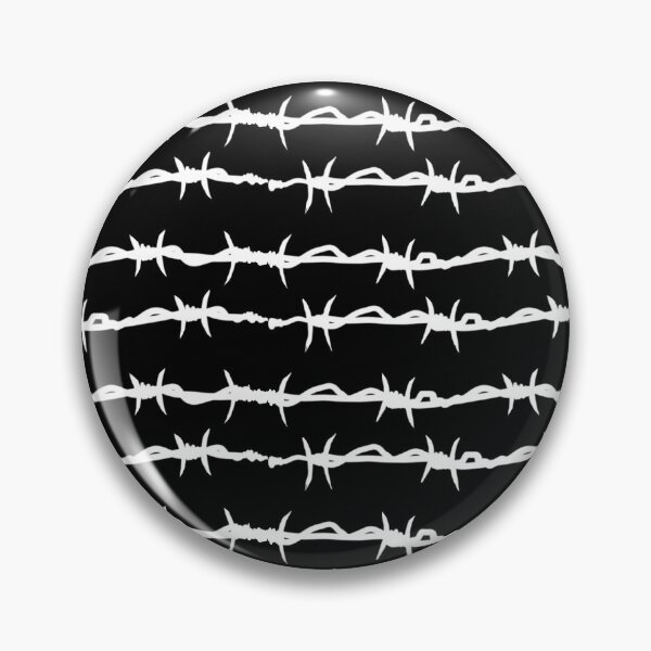 Item preview, Barbed Wire White designed and sold by SpecialKay Studio.