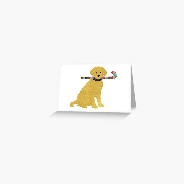 Yellow Lab Retriever Field Hockey Dog Art Print for Sale by emrdesigns