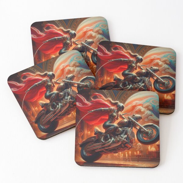Item preview, Title: "Celestial Motorcycle Queen" designed and sold by Ghost Archer Illusions.