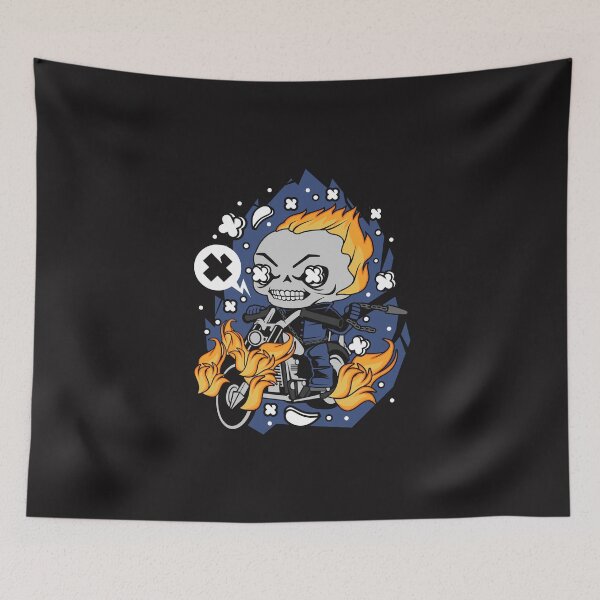 Item preview, Chibi Ghost Rider designed and sold by Pengadaan x Merch.