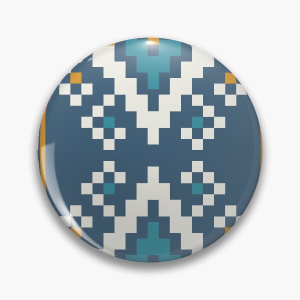 Item preview, Abstract Pixel Blocks Fabric Pattern with Bold Color Transitions for Modern Textiles designed and sold by Loomexa Studio .