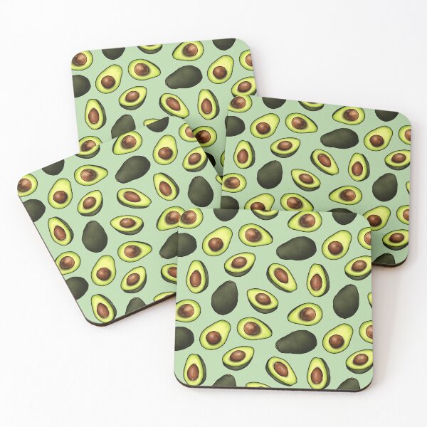 Item preview, Avocado harvest on mint green designed and sold by Joan and Rose.