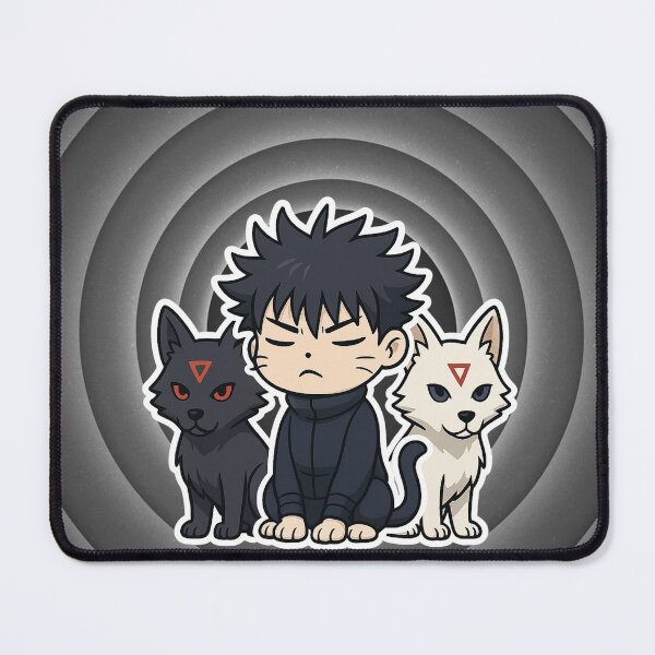 Item preview, Summoner Cat and the Loyal Cursed Pups designed and sold by NyxVerse-Studio.