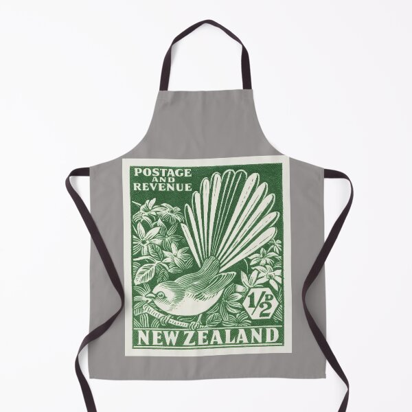 Item preview, 1935 NEW ZEALAND Fantail Piwakawaka Stamp designed and sold by retrographics.