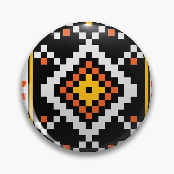 Item preview, Futuristic Pixel Geometry Pattern for Cutting-Edge Fabric and Apparel Design designed and sold by Loomexa Studio .