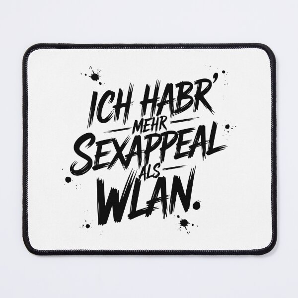 Item preview, Funny sayings shirt – I have more sex appeal than Wi-Fi | Fun shirt for men & women designed and sold by rolfzogg ART.