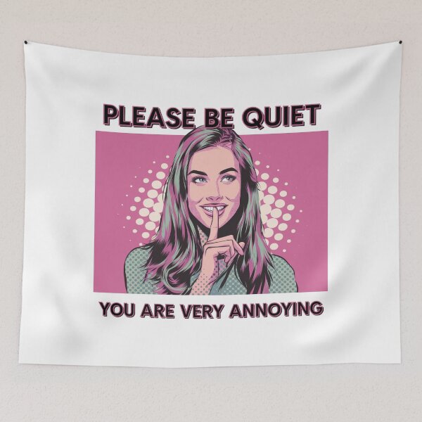 Item preview, silence is Golden, Shush, annoyed, sassy, funnyfits70, Humor, Funny, retro, vintage, funny quotes, animal humor, designed and sold by FunnyFits70.