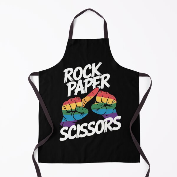 Item preview, Rock Paper Scissors Lesbian Pride Rainbow LGBT designed and sold by brynatshop.