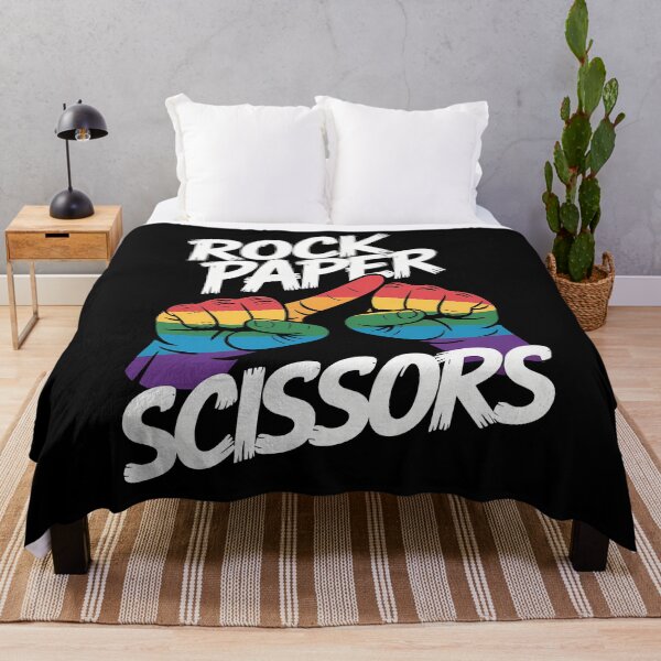 Item preview, Rock Paper Scissors Lesbian Pride Rainbow LGBT designed and sold by brynatshop.