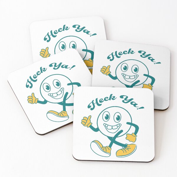 Item preview, Heck Ya! Retro Vintage Positive Vibes Graphic designed and sold by AlliEmm.