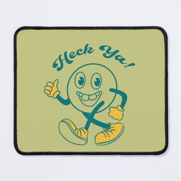 Item preview, Heck Ya! Retro Vintage Positive Vibes Graphic designed and sold by AlliEmm.
