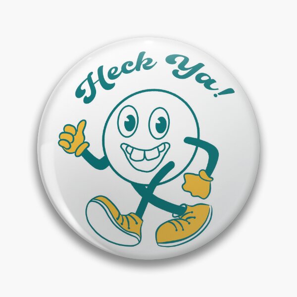 Item preview, Heck Ya! Retro Vintage Positive Vibes Graphic designed and sold by AlliEmm.