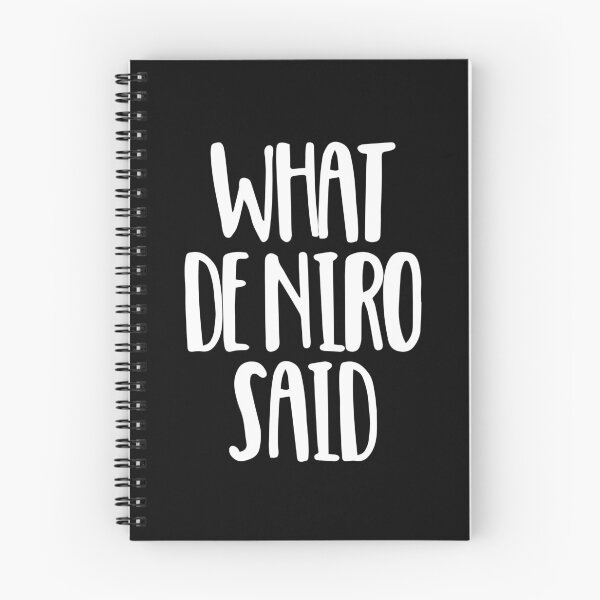 Item preview, What De Niro Said designed and sold by ResistNow.