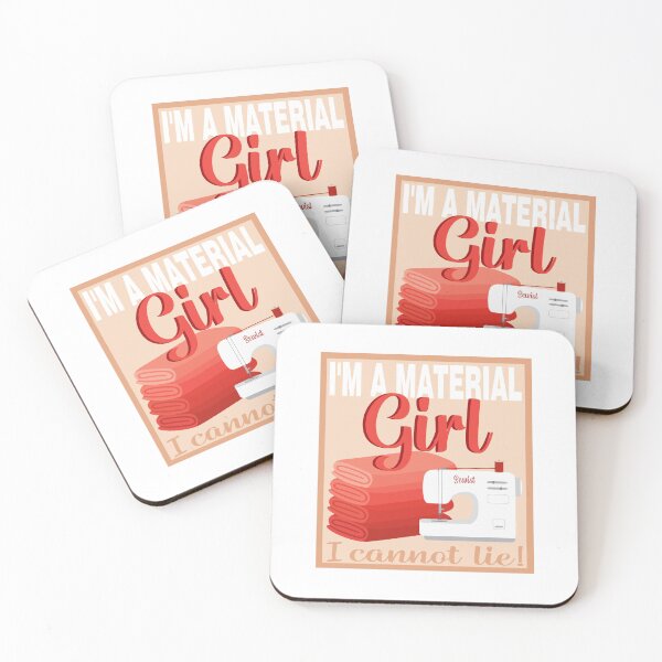 Item preview, Eat Sleep Repeat - Material Girl - New Machine - RED designed and sold by StellarFX.