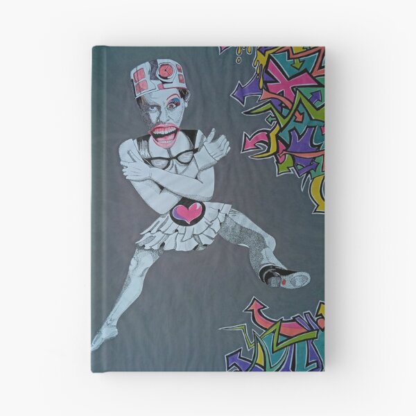 Item preview, Crazy Collage drawing with graffiti designed and sold by AnnieAlive61.
